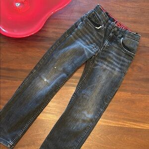 Levi's boy’s Washed Black Jeans